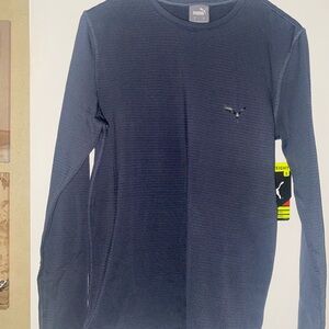 Puma Long Sleeve Shirt - Dark Blue